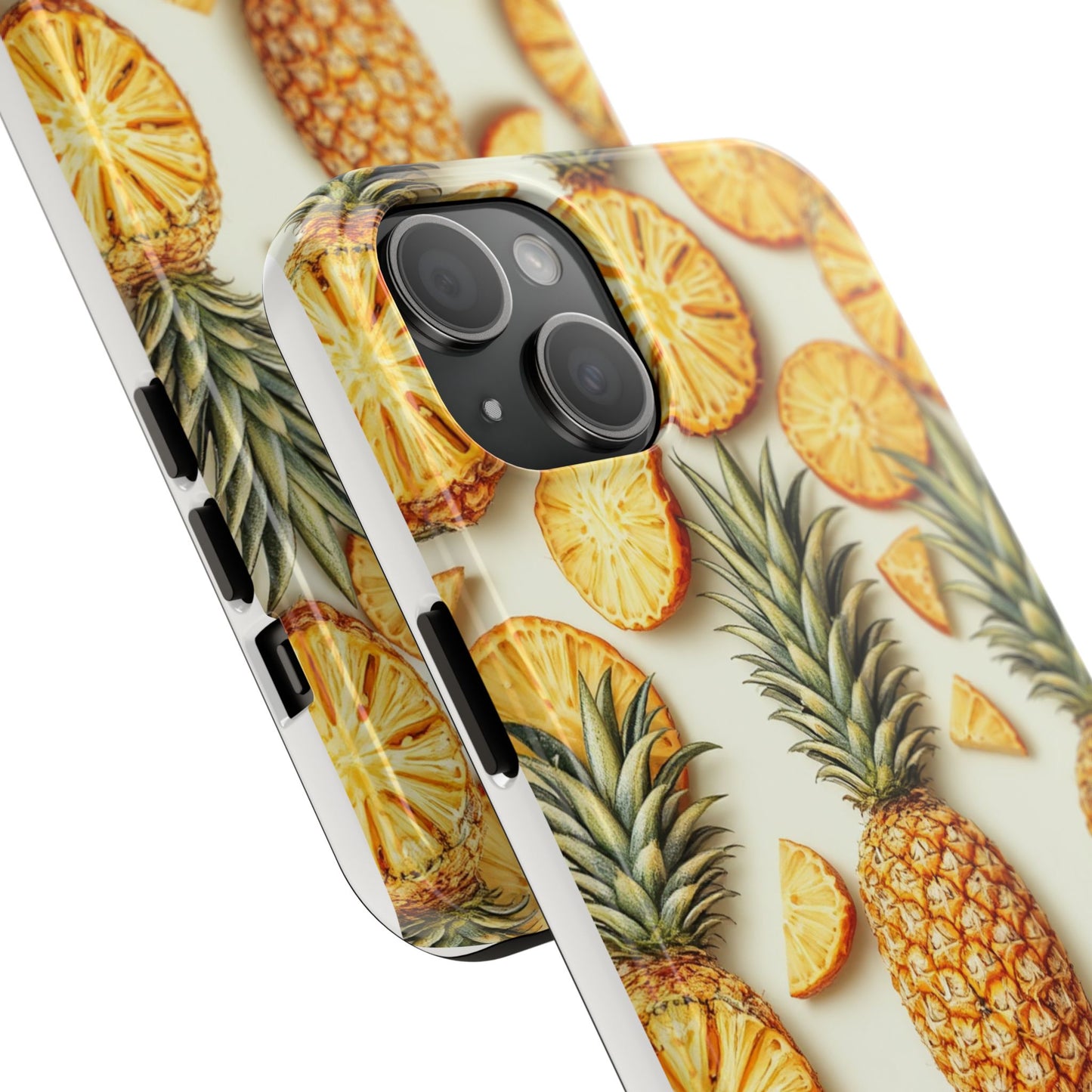 Tropical Pineapple Phone Case - Tough Phone Protector for Summer Vibes