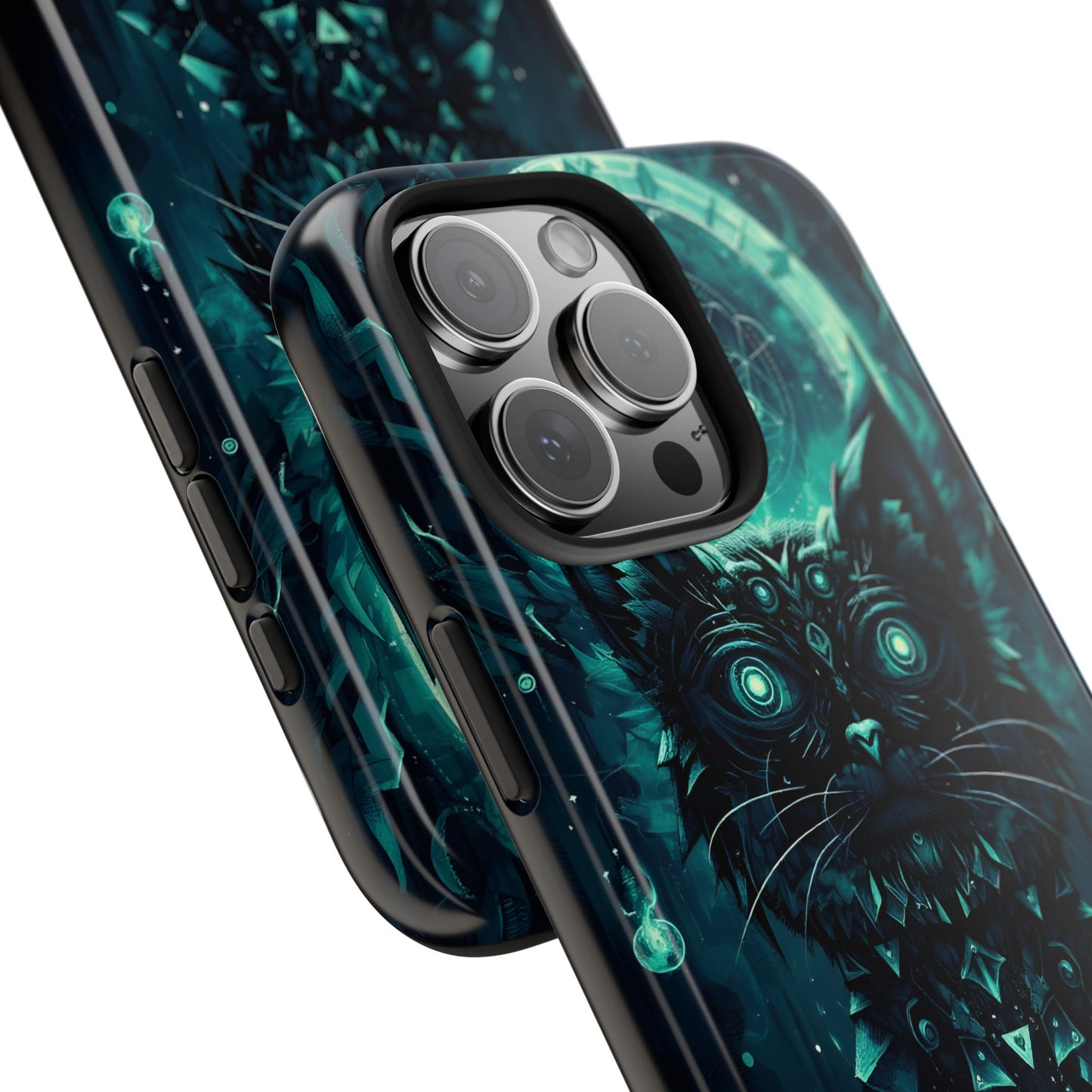 Mystical Dark Cat Phone Case - Tough Protective Cover for Cat Lovers - for iPhone