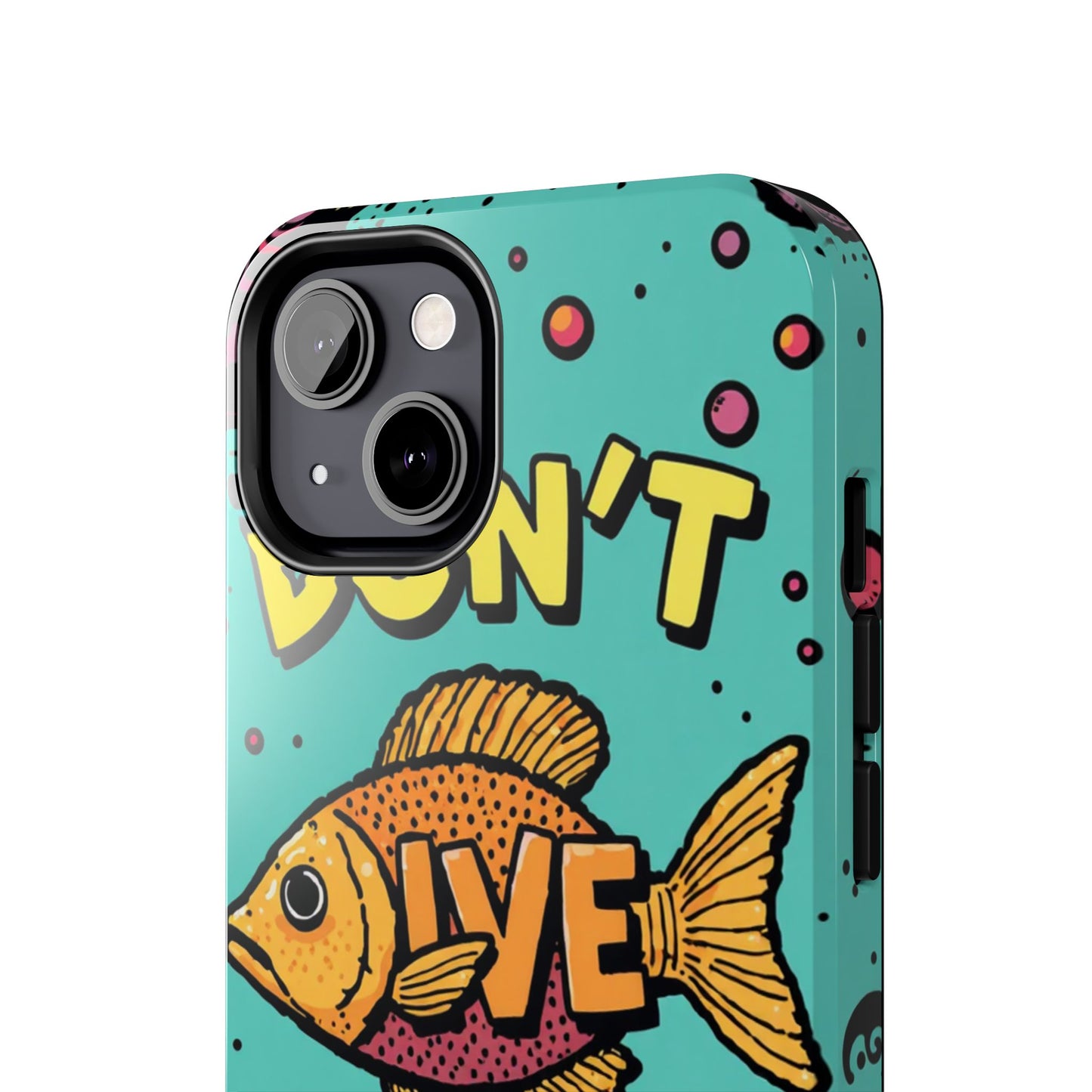 Catchy Fish-Themed Tough Phone Cases, Unique Gift for Fish Lovers, Durable Protection for Phones, Fun Aquatic Design, Ideal for Holidays