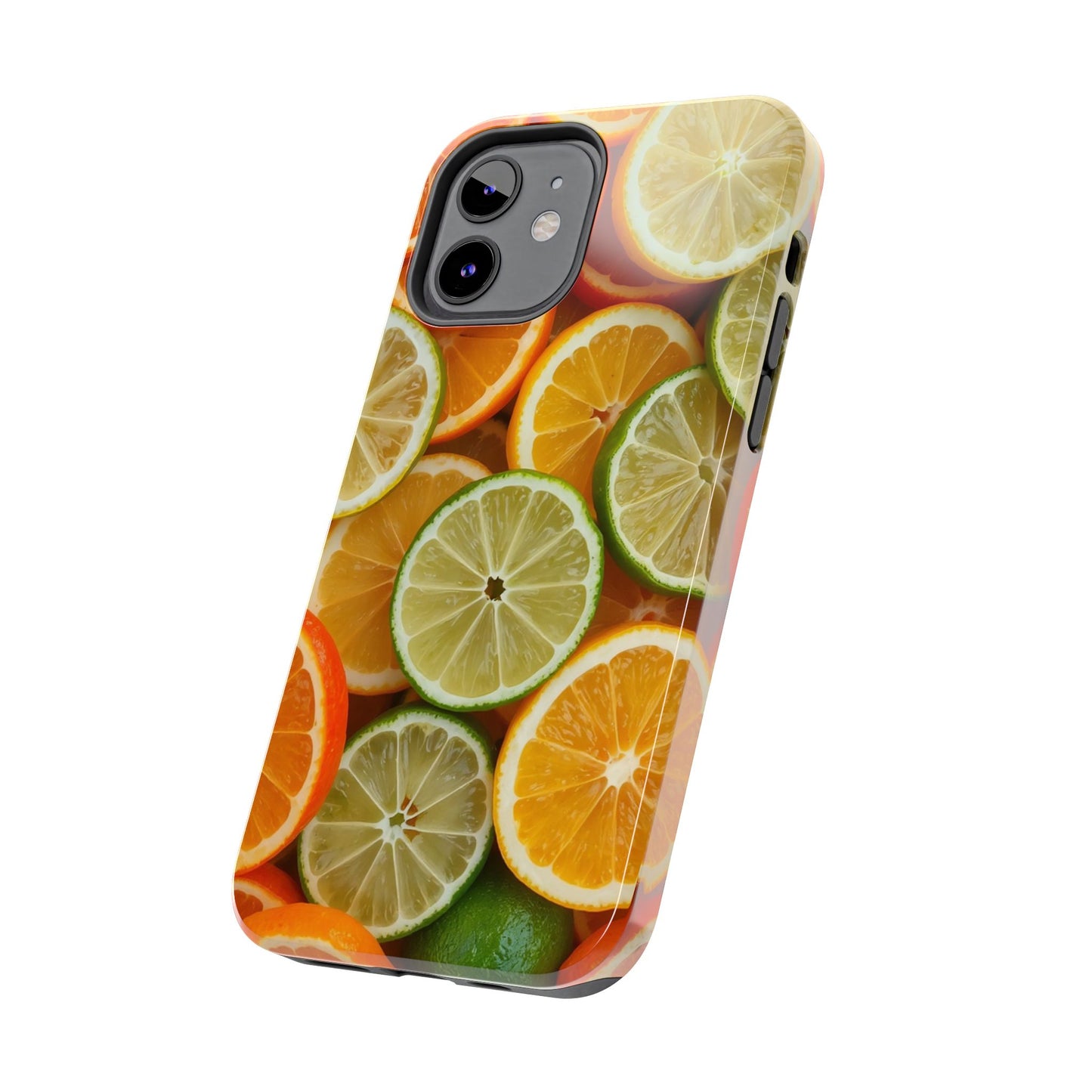 Citrus Slice Tough Phone Case – Vibrant Fruit Design for Summer Fun