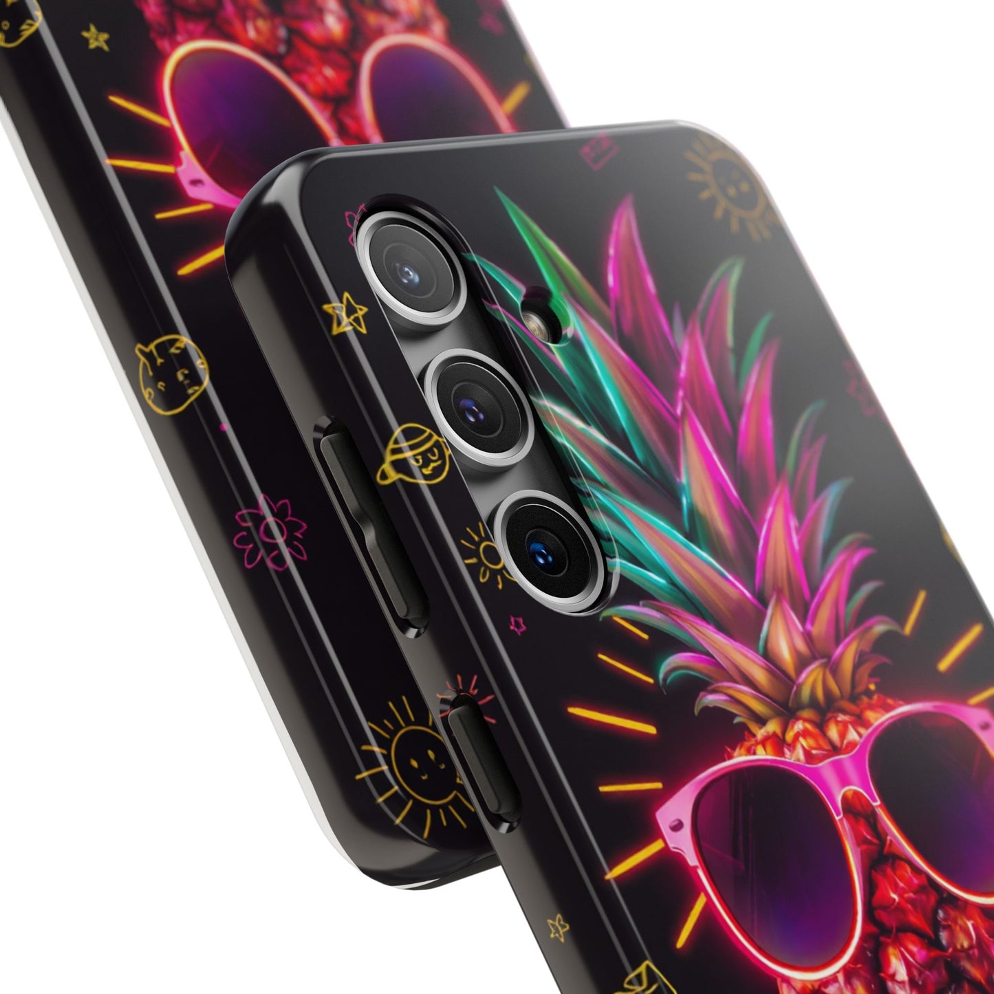 Tough Pineapple Phone Case - Cool, Vibrant Design Perfect for Summer Vibes
