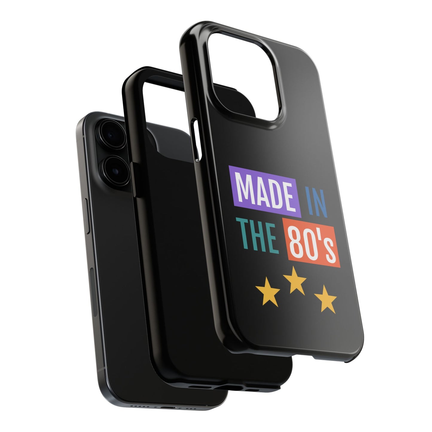 80's Retro Tough Phone Case - Made in the 80's Design