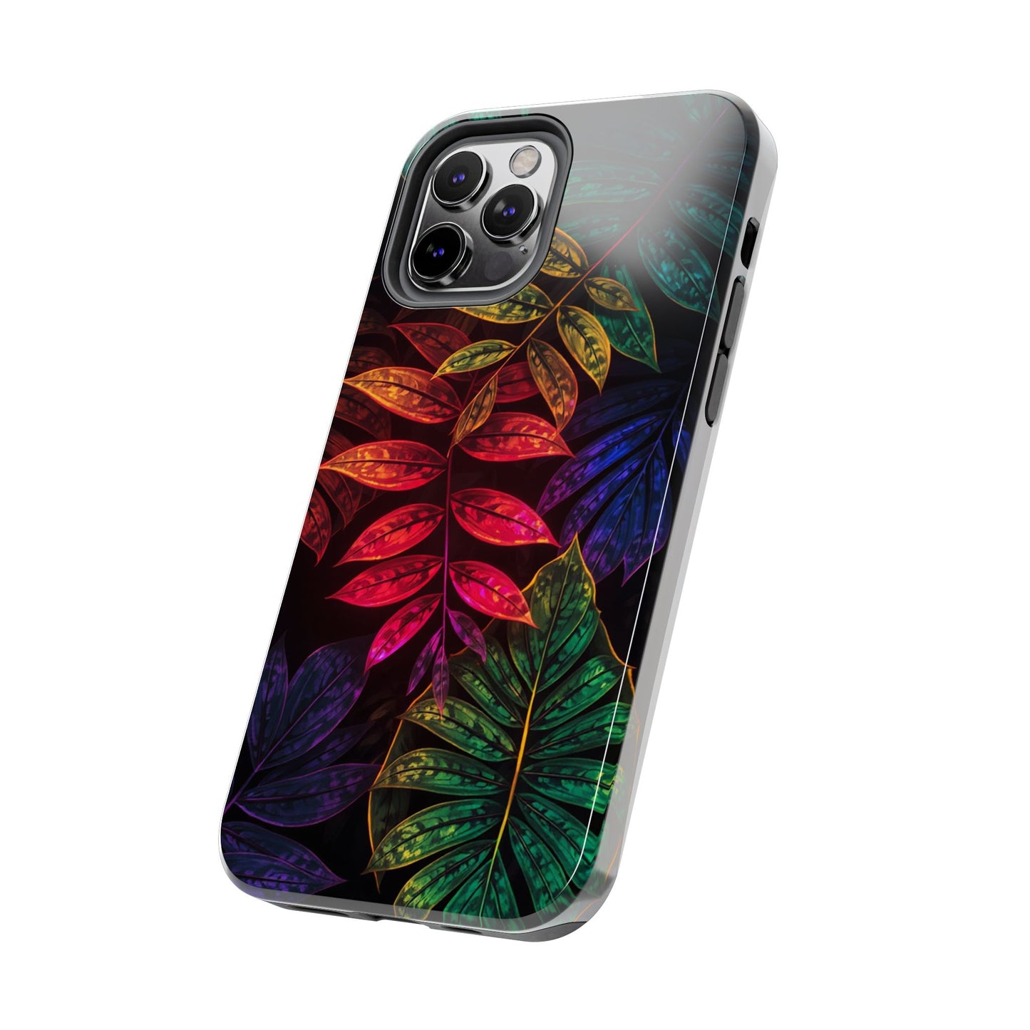 Vibrant Tropical Leaf Tough Phone Case