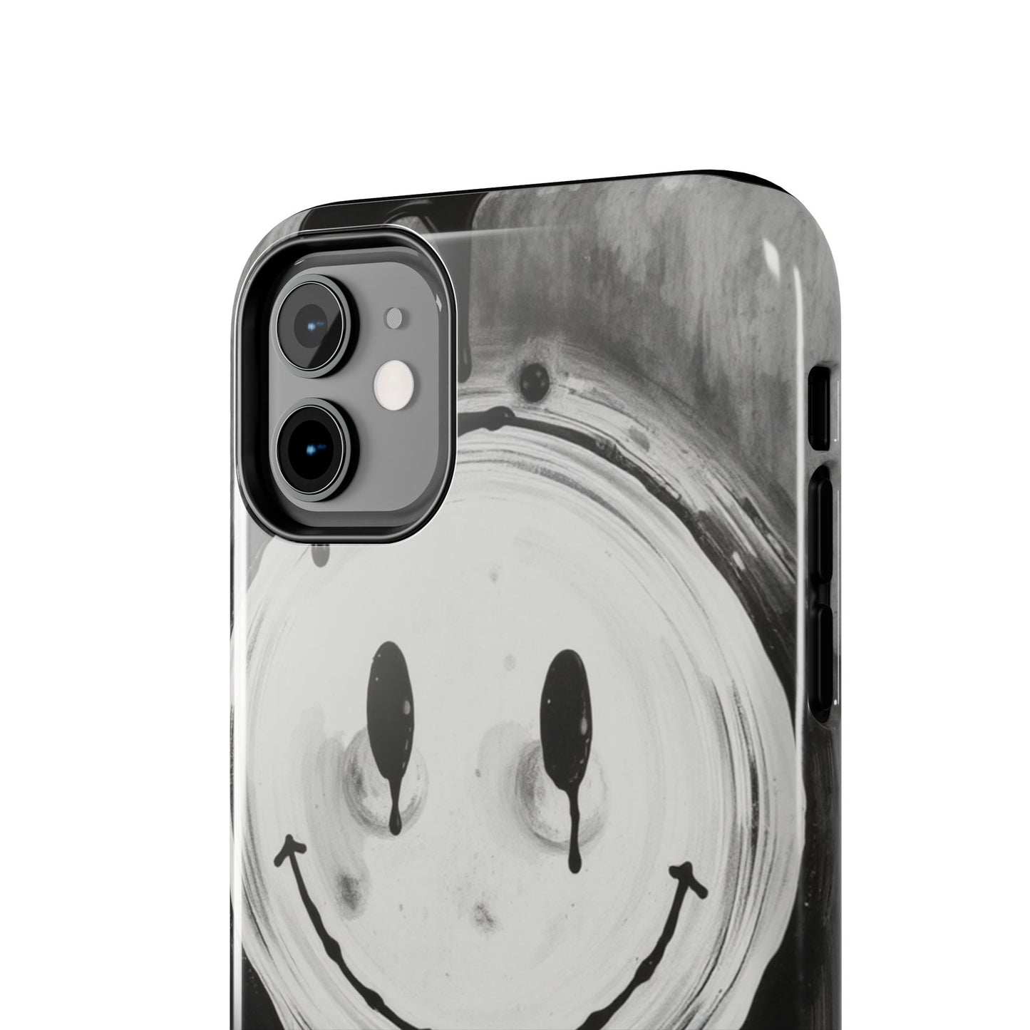 Dripping Smiley Tough Phone Case - Stylish & Durable Protection