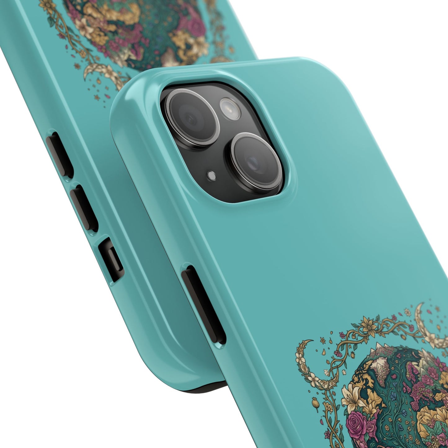 Mystical Floral Planet Phone Case — Tough Protective Phone Case