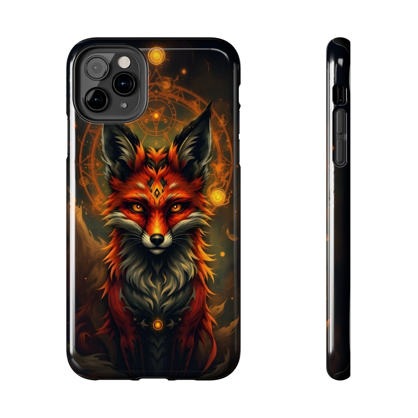 Mystical Fox Tough Phone Case - Durable Protection with Enchanting Design - for iPhone