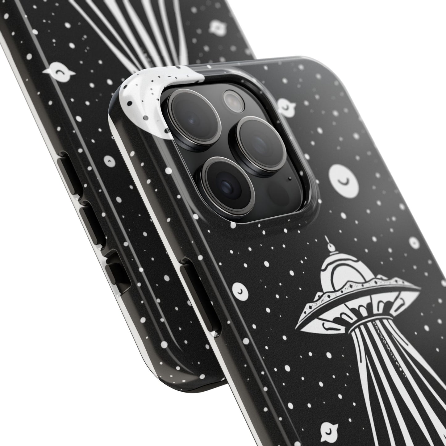 Galaxy UFO Tough Phone Case - Durable Protection with Unique Space Design