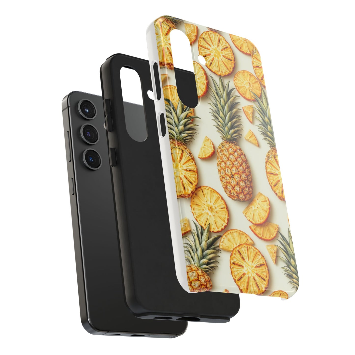 Tropical Pineapple Phone Case - Tough Phone Protector for Summer Vibes