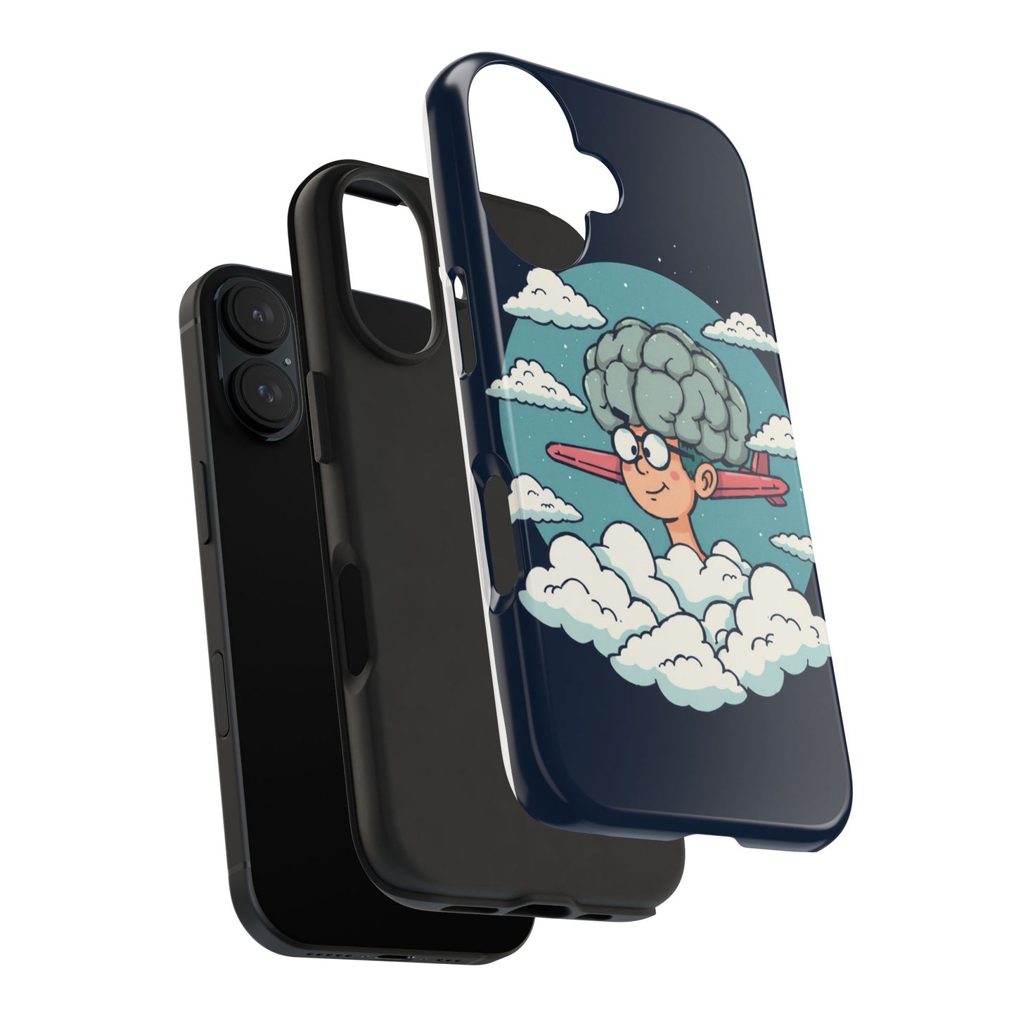 Creative Cloud Phone Case - Quirky Design for Unique Individuals