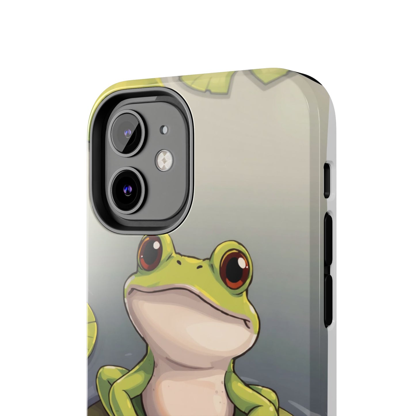 Cute Frog Tough Phone Case - Durable Protection with Nature Vibe