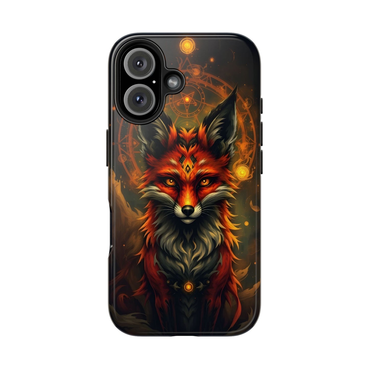Mystical Fox Tough Phone Case - Durable Protection with Enchanting Design - for iPhone