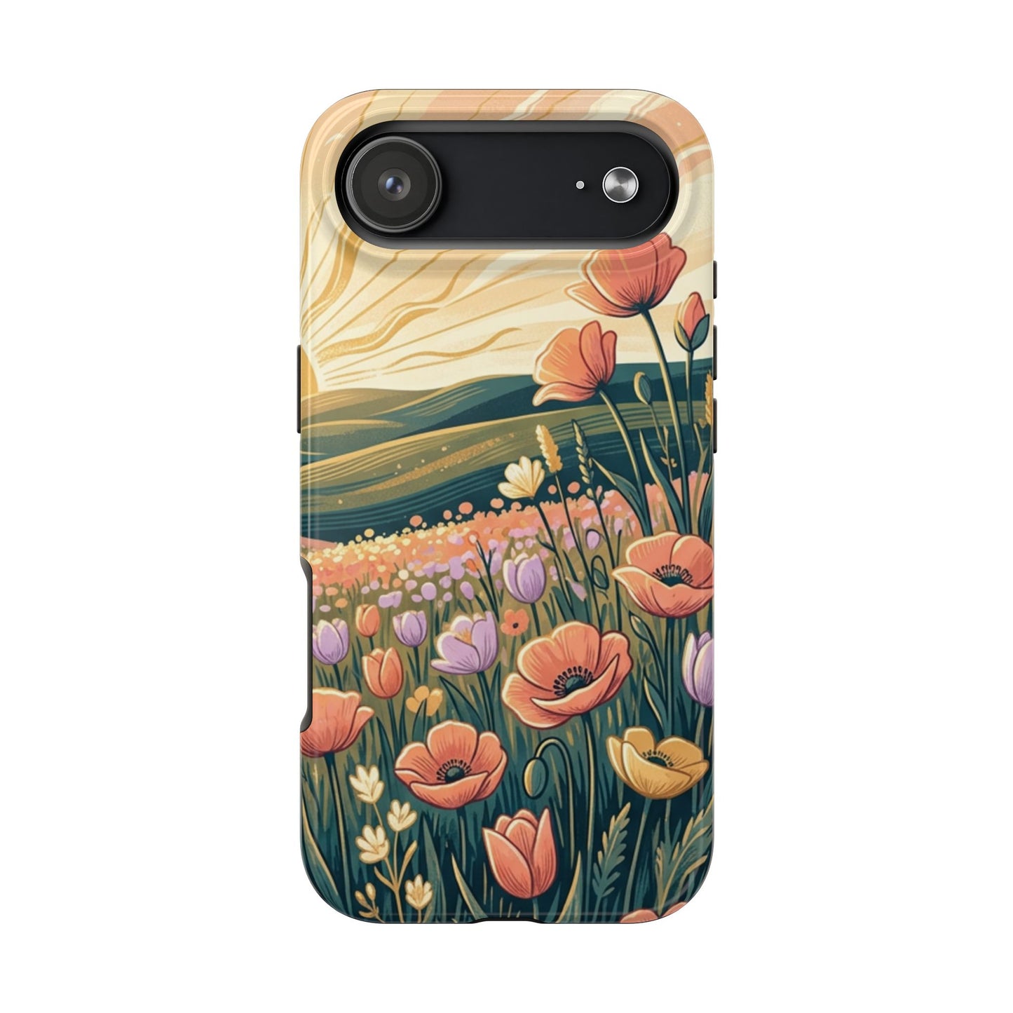 Floral Sunrise iPhone Case — Land of Flowers Design