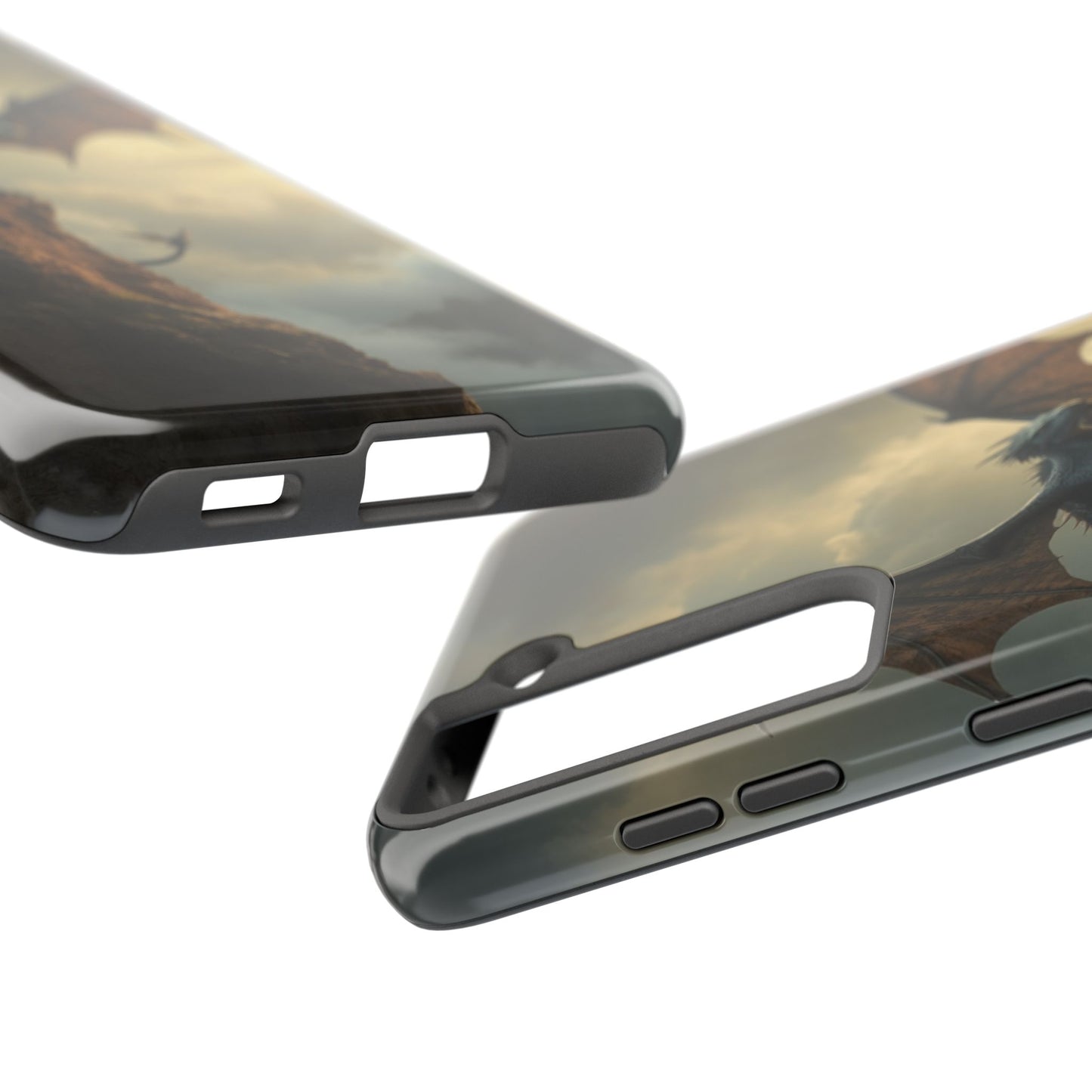 Dragon Fantasy Tough Phone Case - Durable Protection for Adventurers