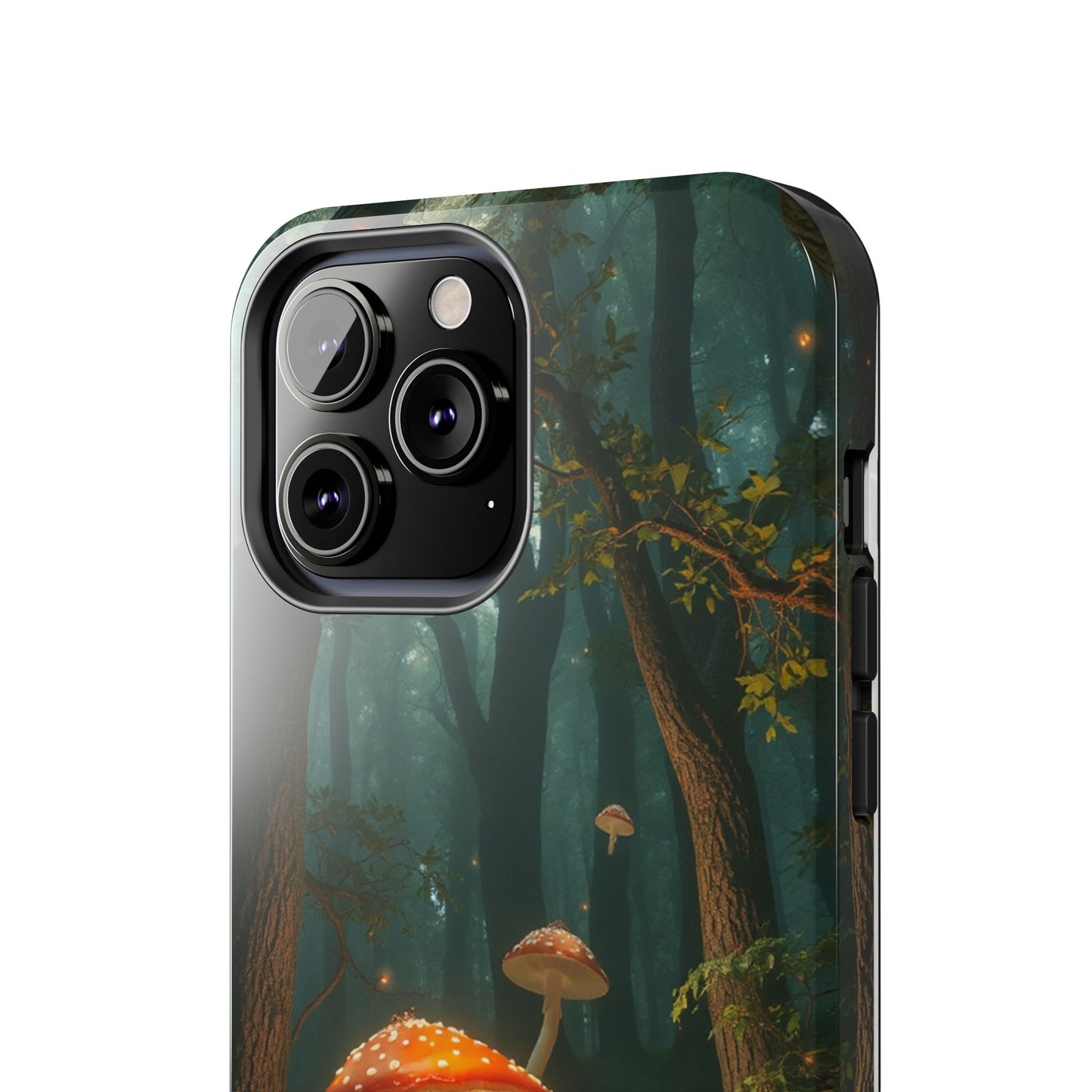 Whimsical Mushroom Tough Phone Case - Forest Fantasy Design