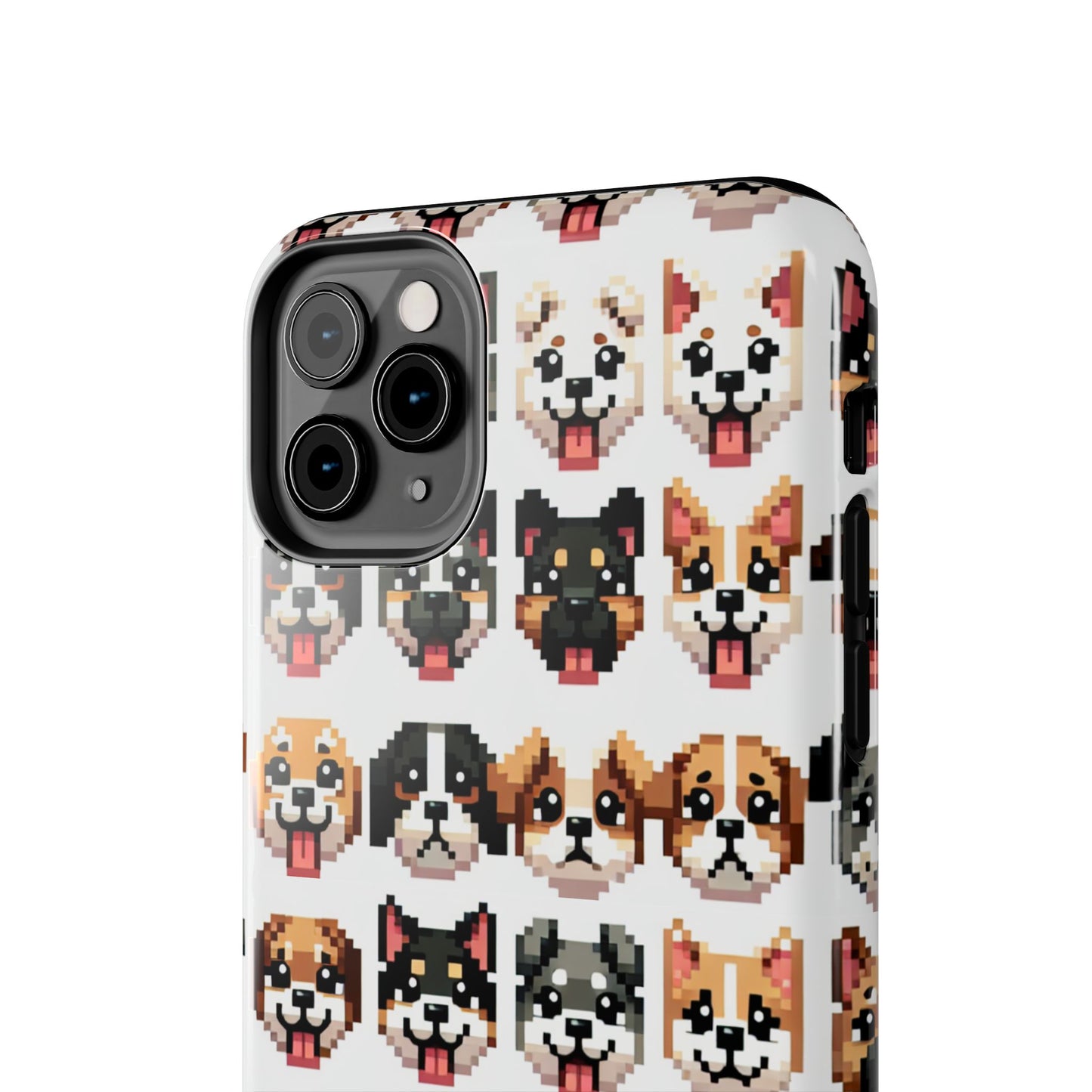 Pixelated Dog Breed Tough Phone Case - Cute, Durable Protection for Pet Lovers - for iPhone