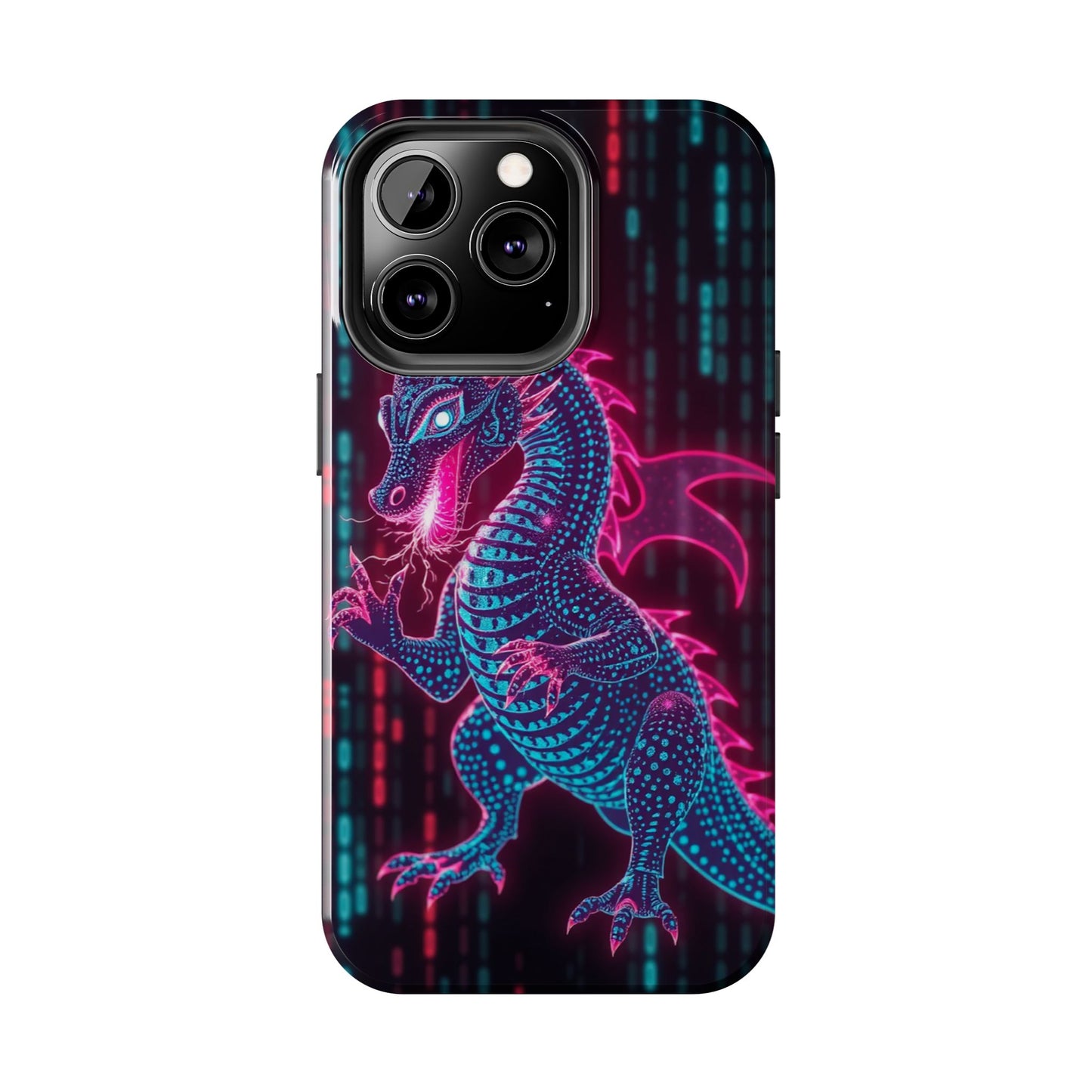 Electrifying Dragon Phone Case - Tough, Stylish Protection for Fantasy Lovers