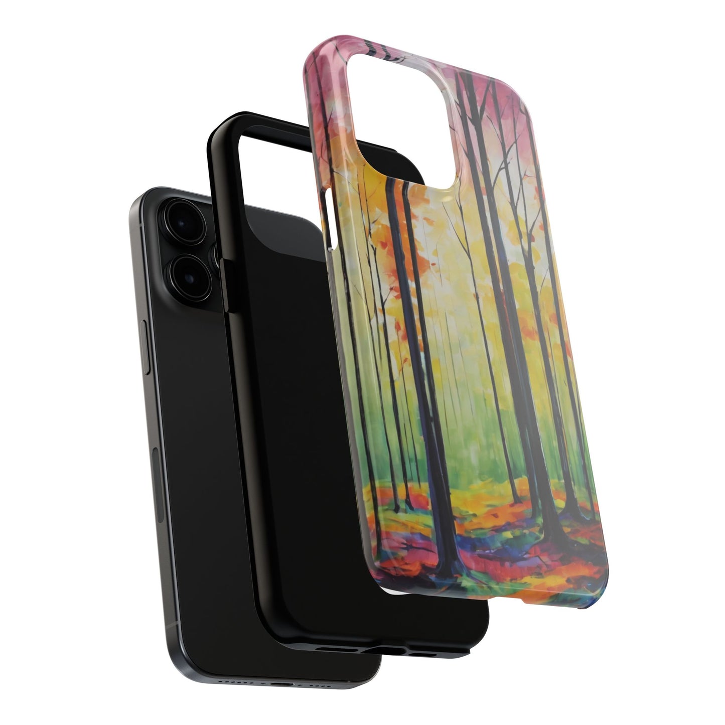 Nature-Inspired Tough Phone Case for Outdoor&Artists Enthusiasts - for iPhone