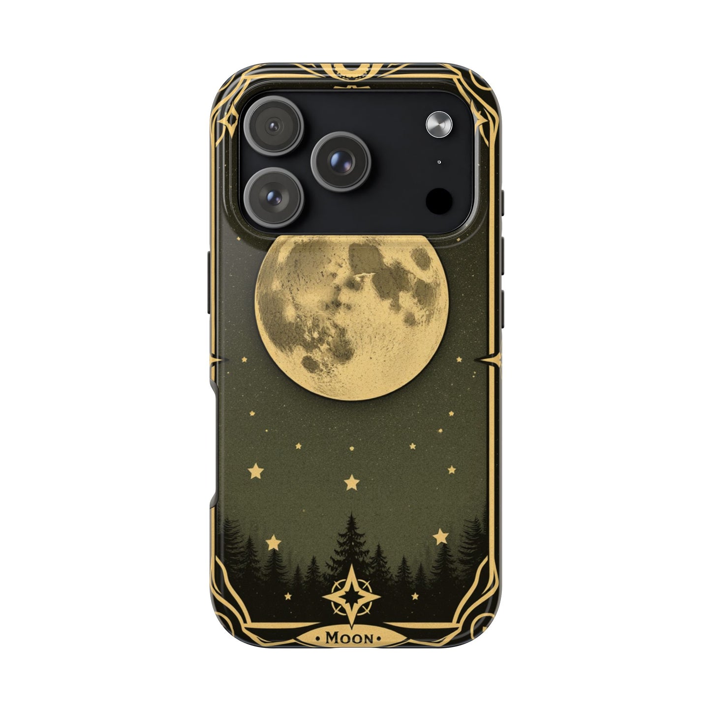 Celestial Moon Phone Case - Tough & Stylish for Star Lovers