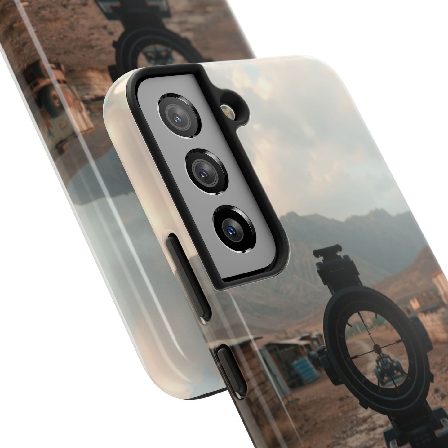 Tough Phone Case - Military Inspired Design with Sniper Scope