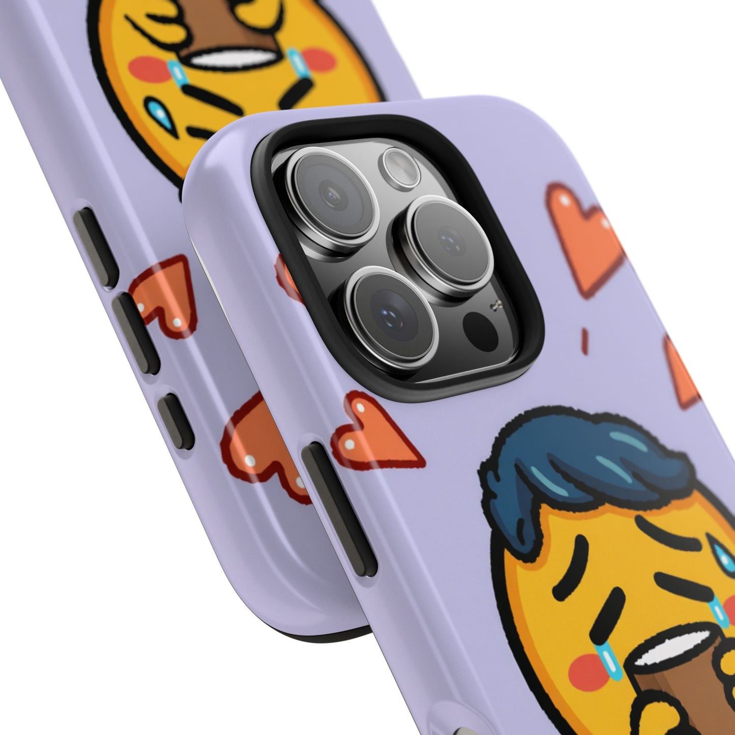 Cute Tough Phone Case - 'Not Today' Emoji Design