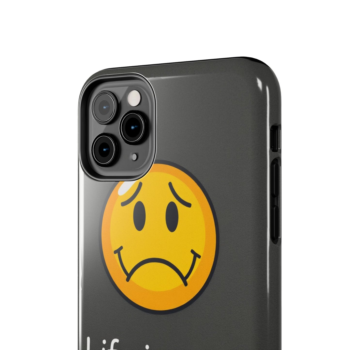 Life is Pain Tough Phone Case - Trendy Design for Smartphone Protection