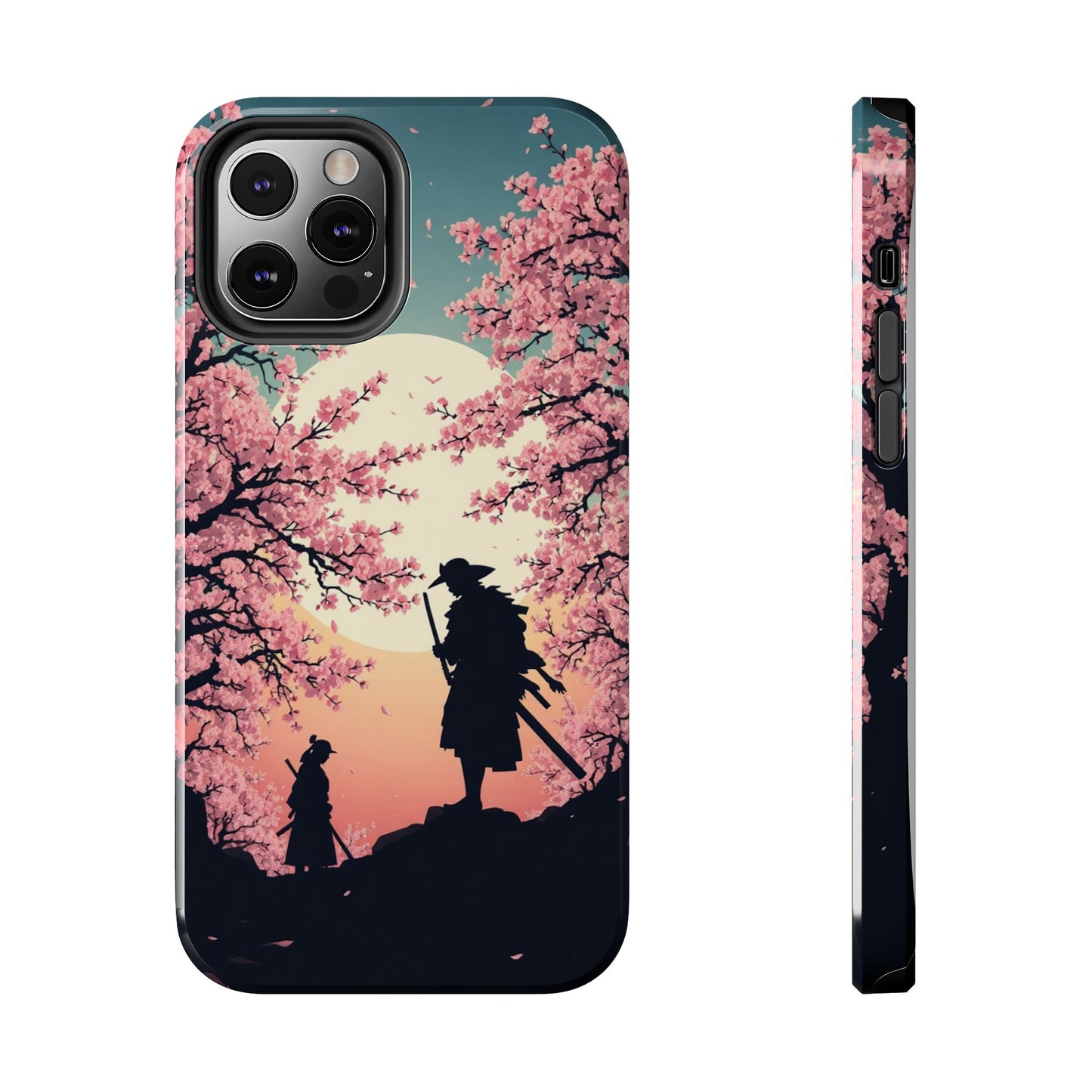 Cherry Blossom Samurai Tough Phone Case