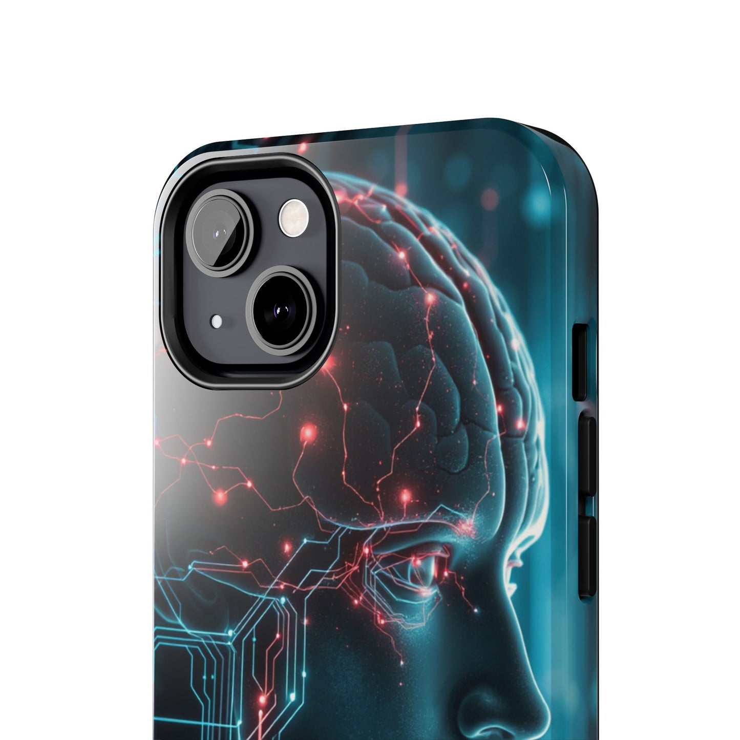 Futuristic Brain Design Tough Phone Case