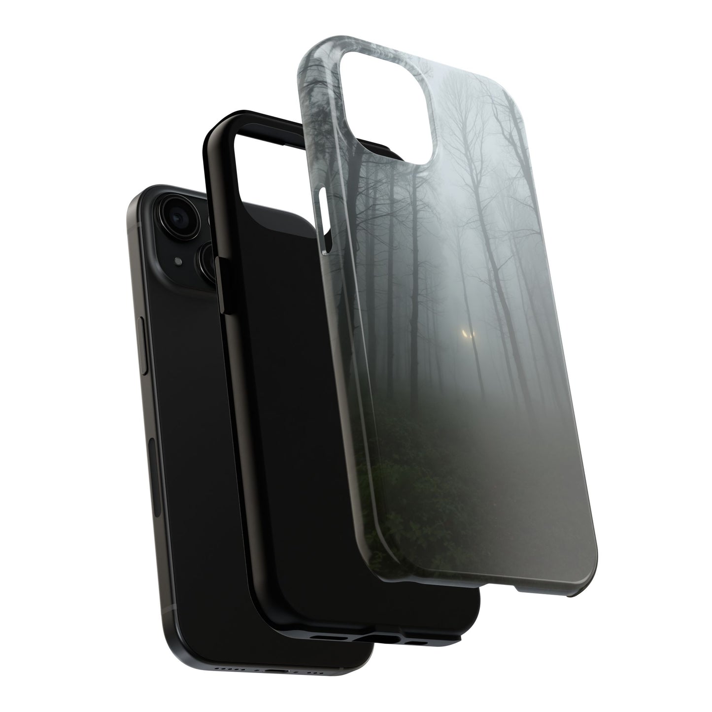 Foggy Forest Tough Phone Case - Durable & Stylish Protection
