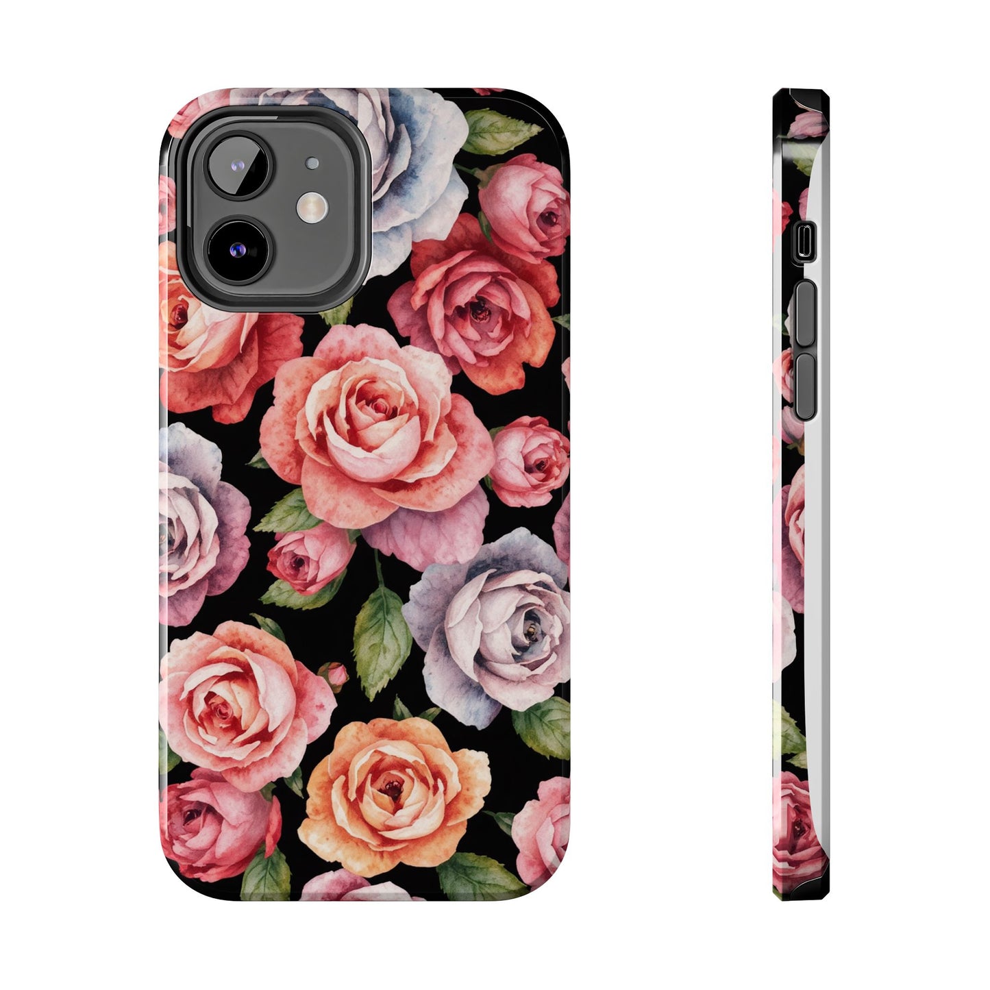 Elegant Floral Tough Phone Case - Perfect for Nature Lovers - for iPhone