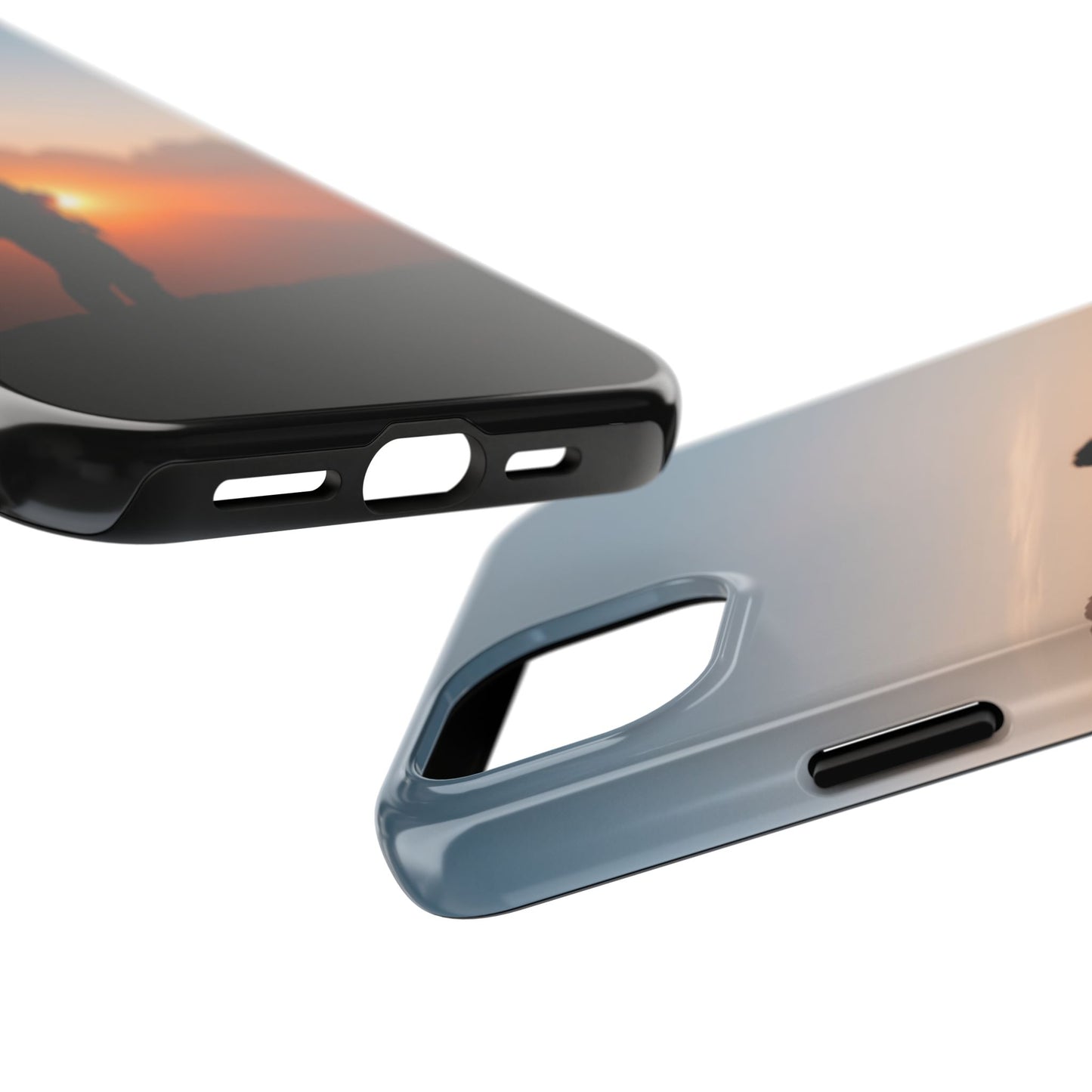 Explorer Adventure Sunset Mountain iPhone Case