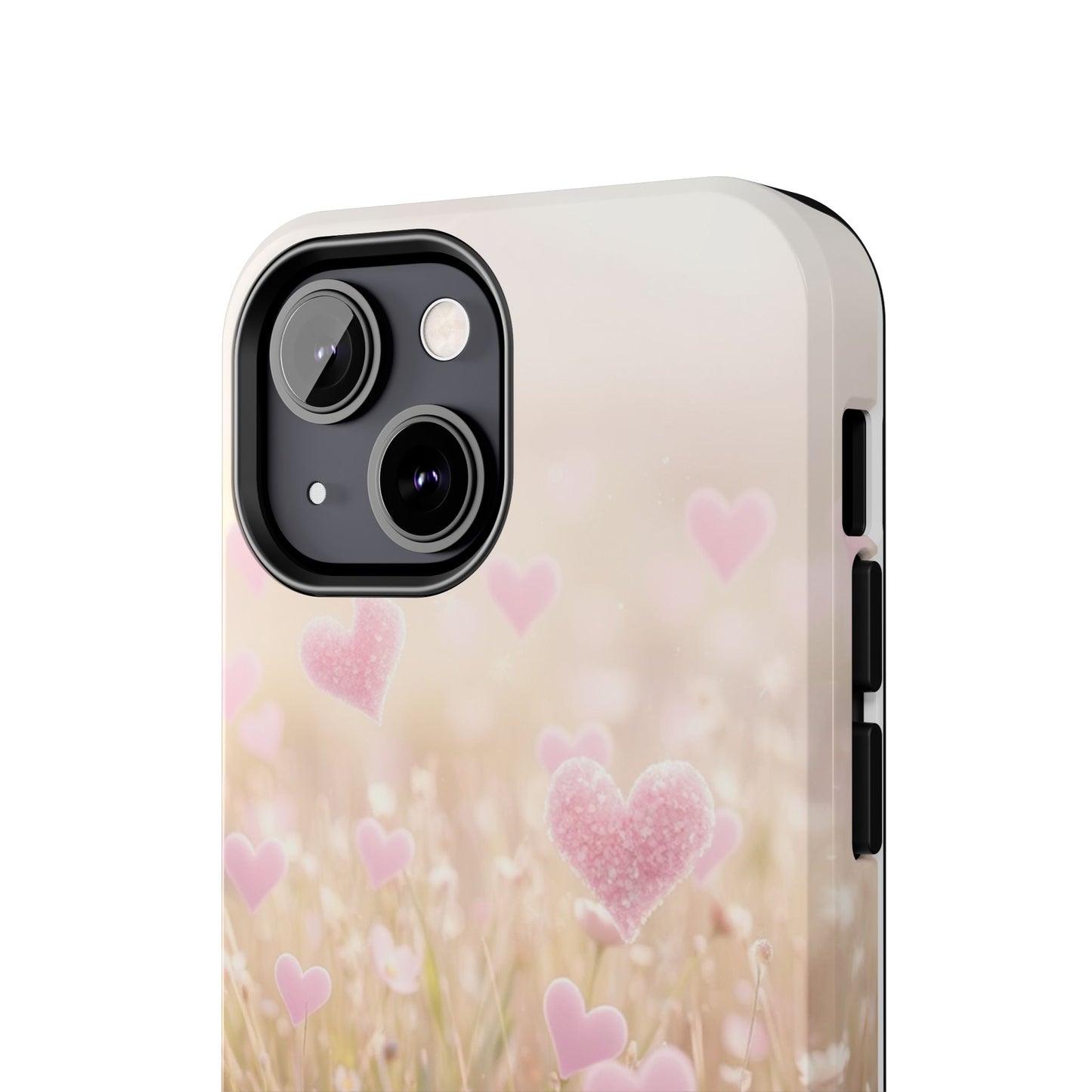 Romantic Hearts Tough Phone Case - Perfect for Lovers and Celebrations