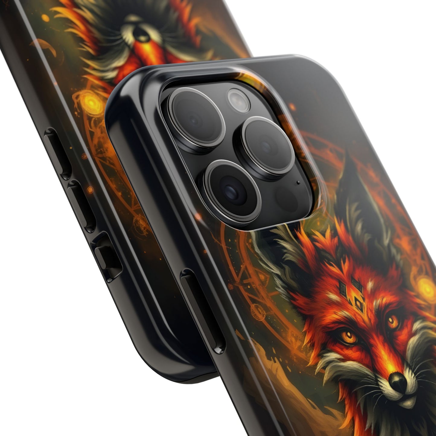 Mystical Fox Tough Phone Case - Durable Protection with Enchanting Design - for iPhone