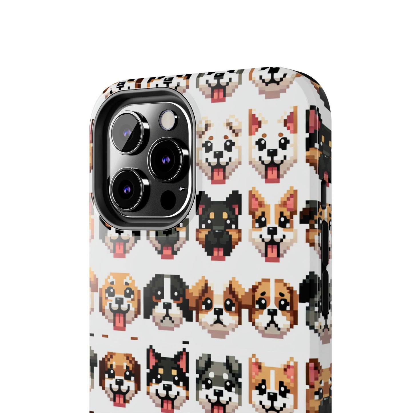 Pixelated Dog Breed Tough Phone Case - Cute, Durable Protection for Pet Lovers - for iPhone
