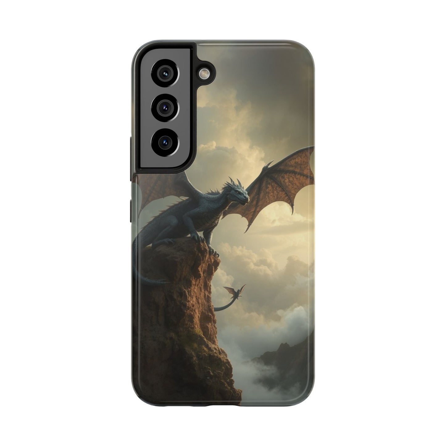 Dragon Fantasy Tough Phone Case - Durable Protection for Adventurers