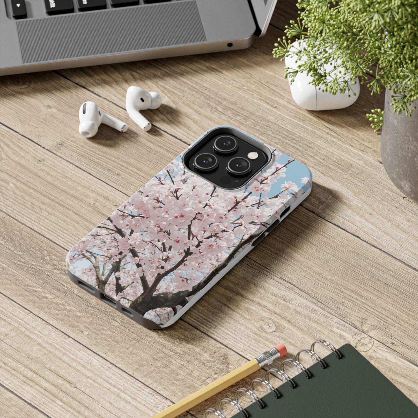 Cherry Blossom Tough Phone Case - Stylish Protection for Spring Lovers