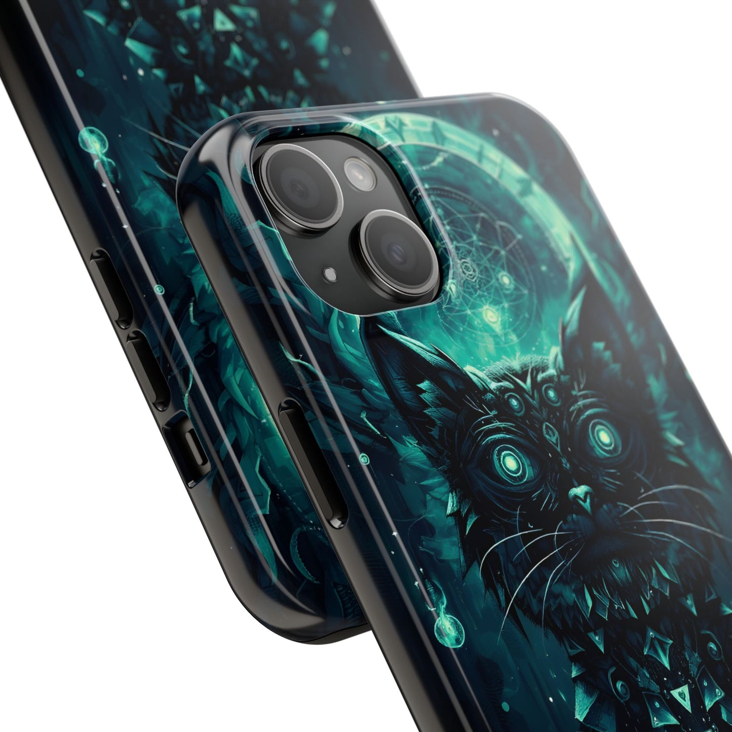 Mystical Dark Cat Phone Case - Tough Protective Cover for Cat Lovers - for iPhone