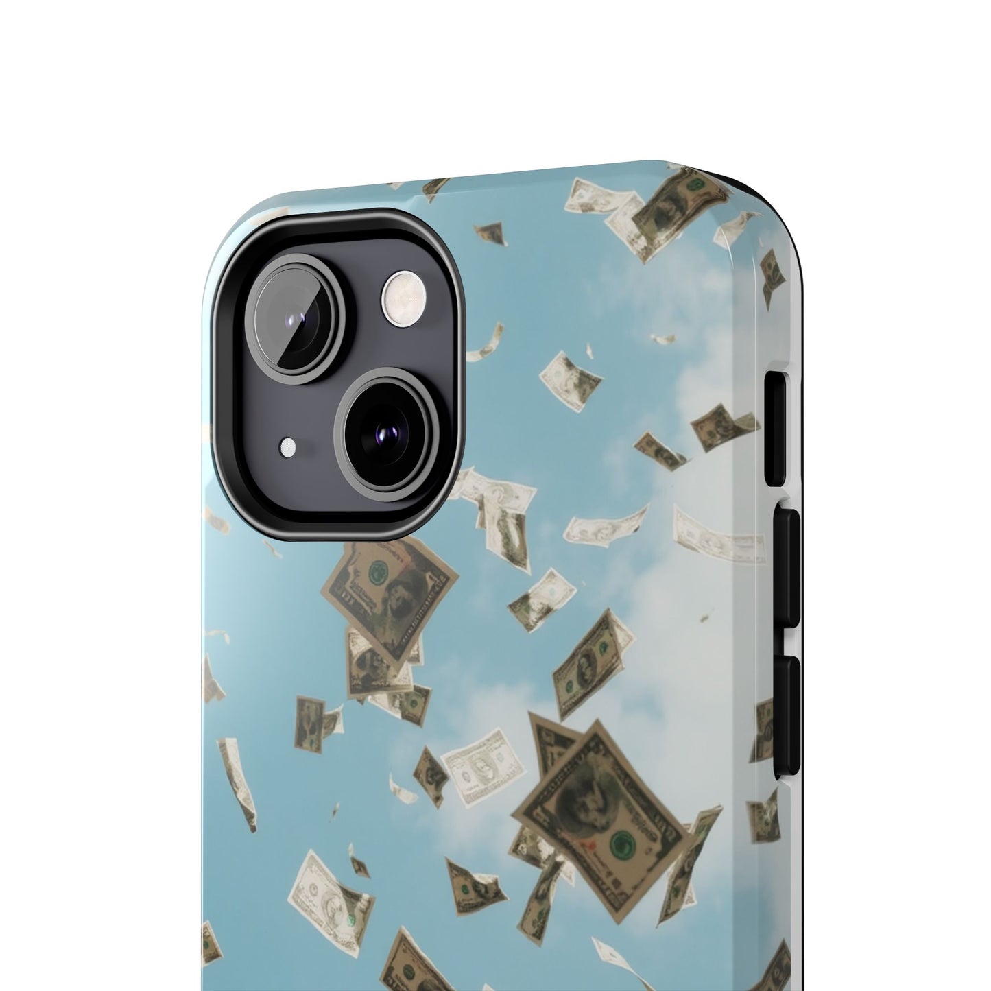 Cinematic Money Rain Phone Case | Tough & Stylish Accessory for Trendsetters, Gift for Birthdays, Graduations, and Celebrations