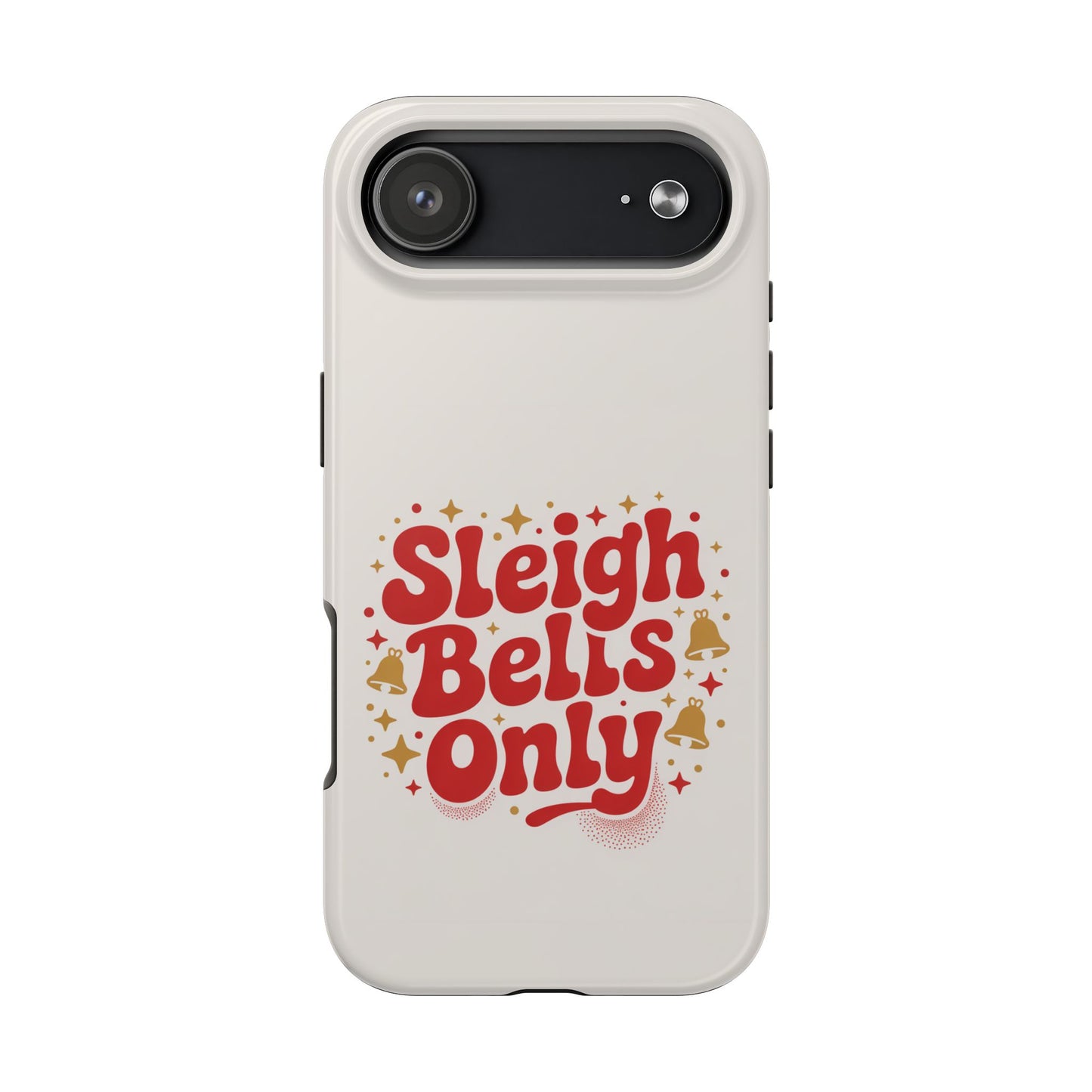 Holiday Tough Phone Case - Sleigh Bells Only Design
