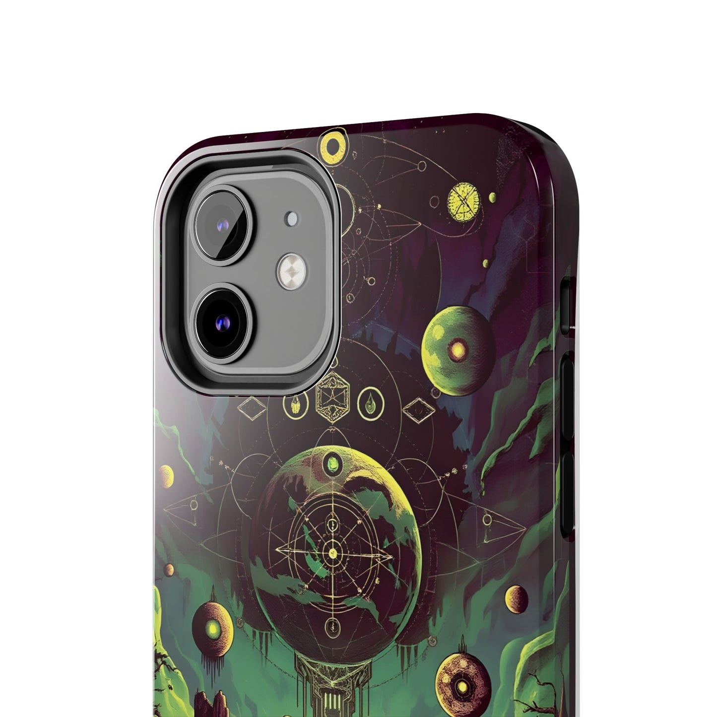 Cosmic Adventure Tough Phone Case - Galaxy Design for Space Enthusiasts - for iPhone