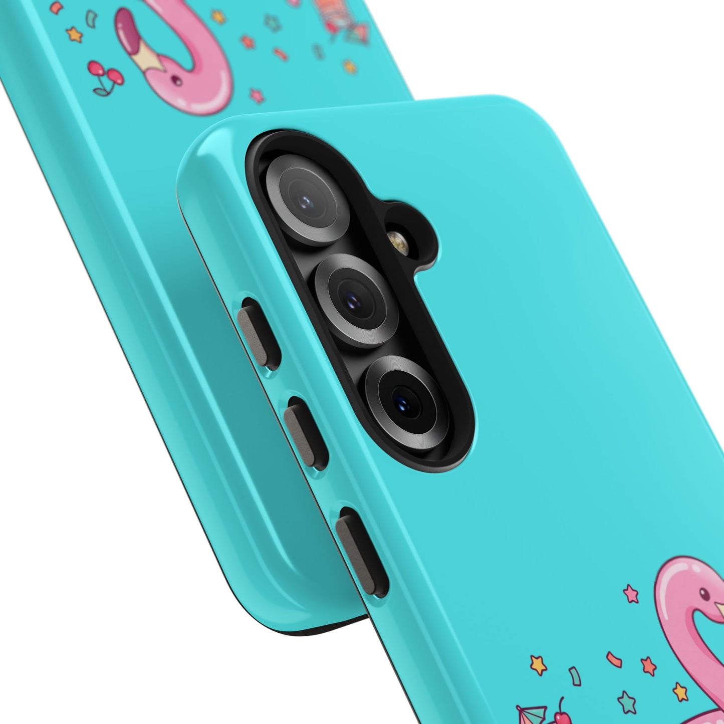 Flamingo Pool Party iPhone Case