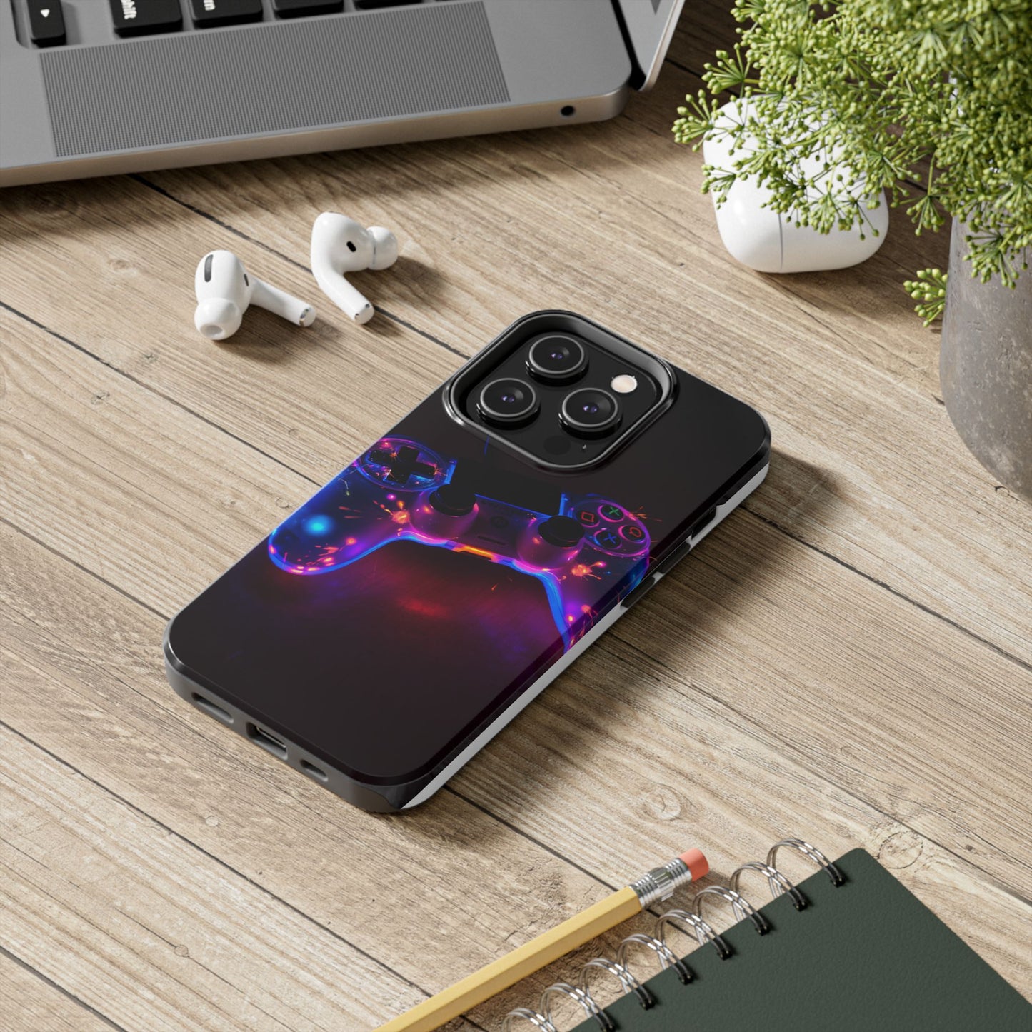 Vibrant Gamer Phone Case - Shockproof & Stylish for Game Enthusiasts