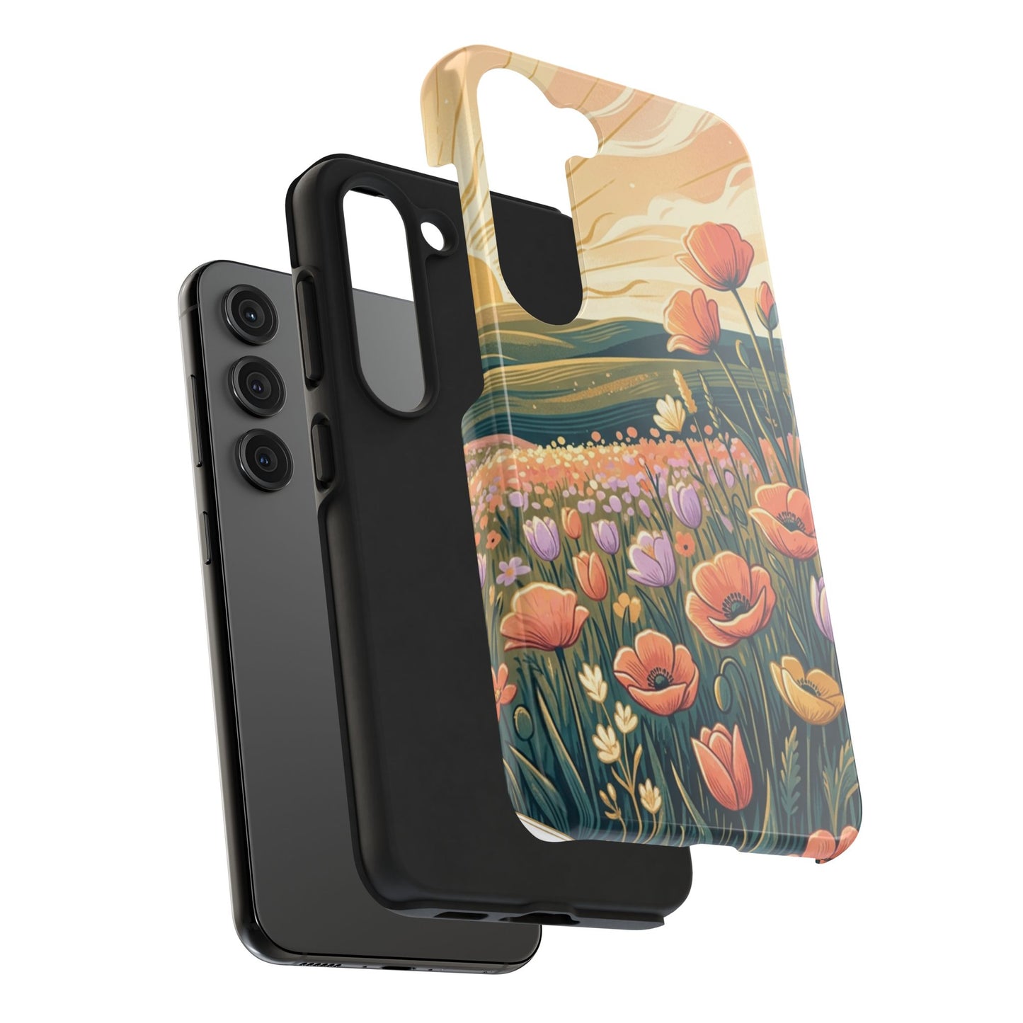 Floral Sunrise iPhone Case — Land of Flowers Design