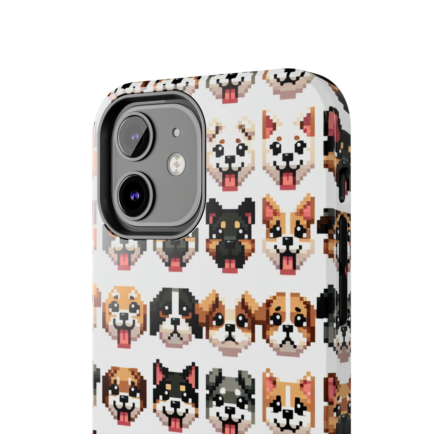 Pixelated Dog Breed Tough Phone Case - Cute, Durable Protection for Pet Lovers - for iPhone