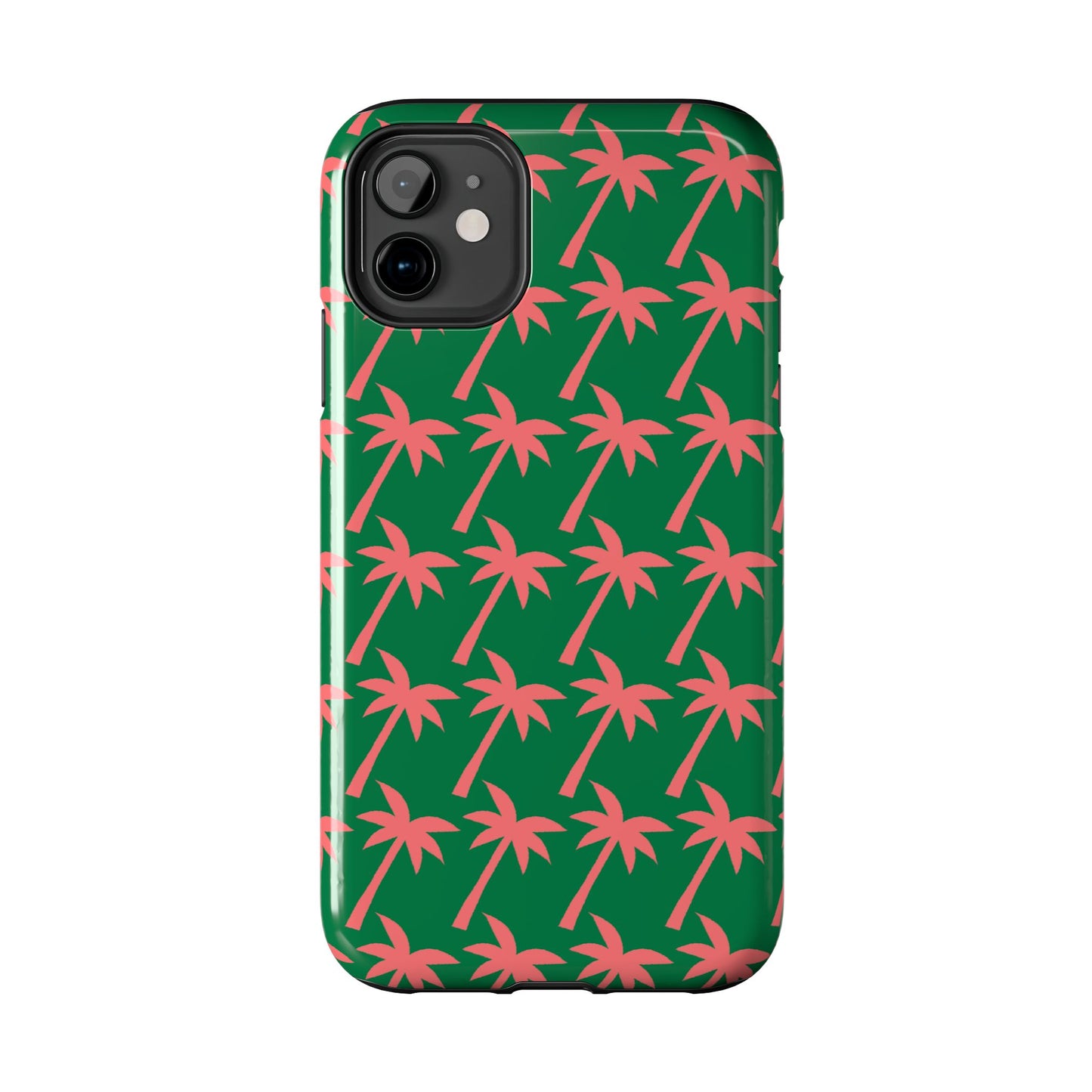 Tropical Palm Pattern for Beach Lovers - Tough Phone Case - for iPhone