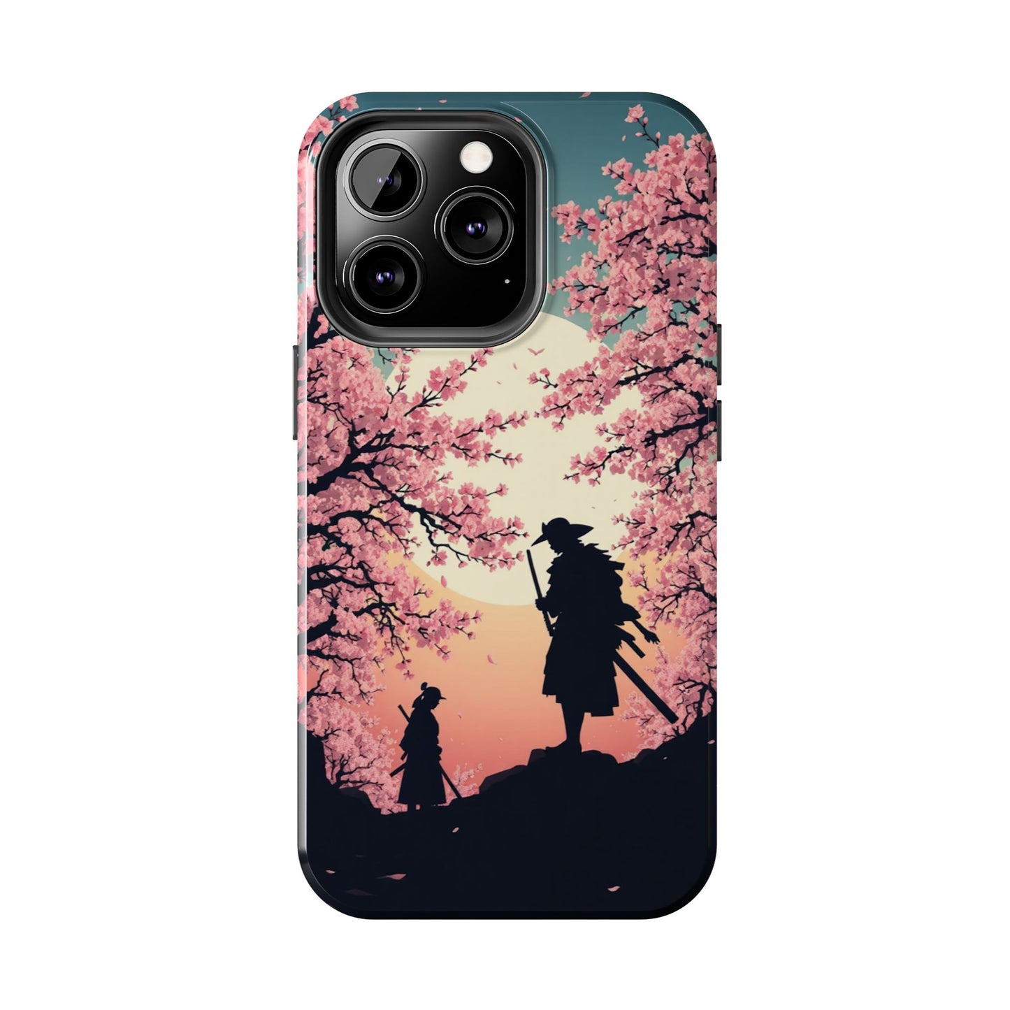 Cherry Blossom Samurai Tough Phone Case