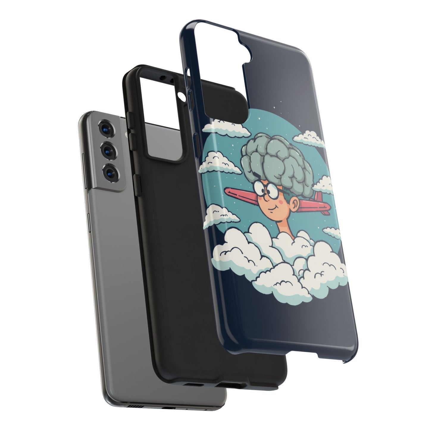 Creative Cloud Phone Case - Quirky Design for Unique Individuals