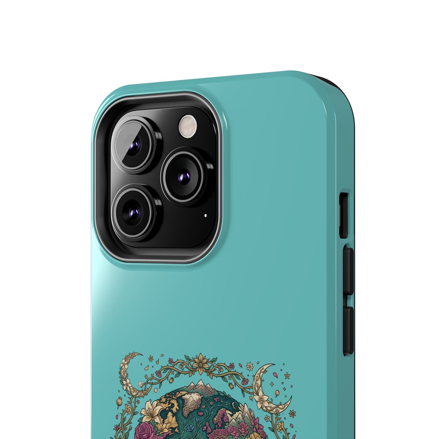 Mystical Floral Planet Phone Case — Tough Protective Phone Case