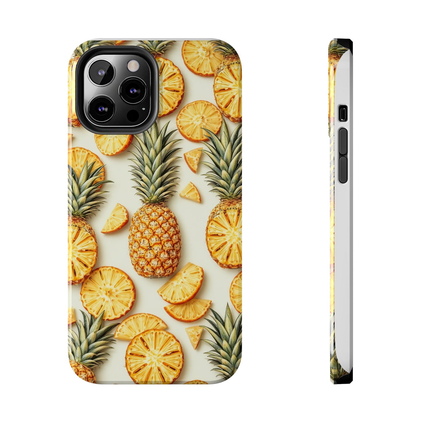Tropical Pineapple Phone Case - Tough Phone Protector for Summer Vibes