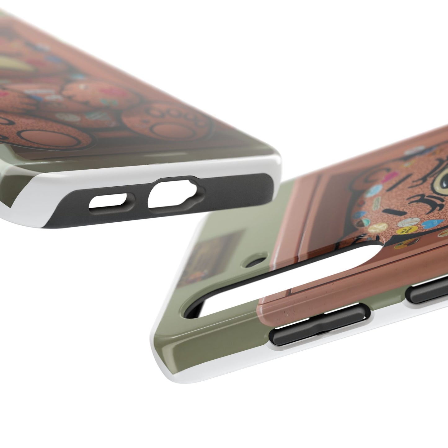 Cute Bear Tough Phone Case - Durable Protection with Fun Design