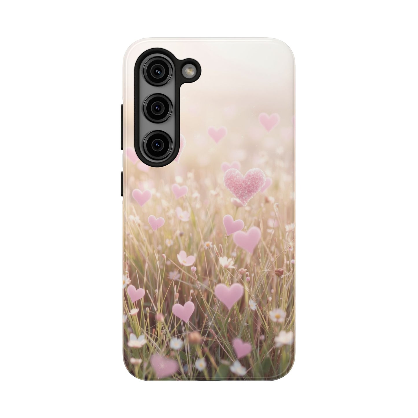 Romantic Hearts Tough Phone Case - Perfect for Lovers and Celebrations